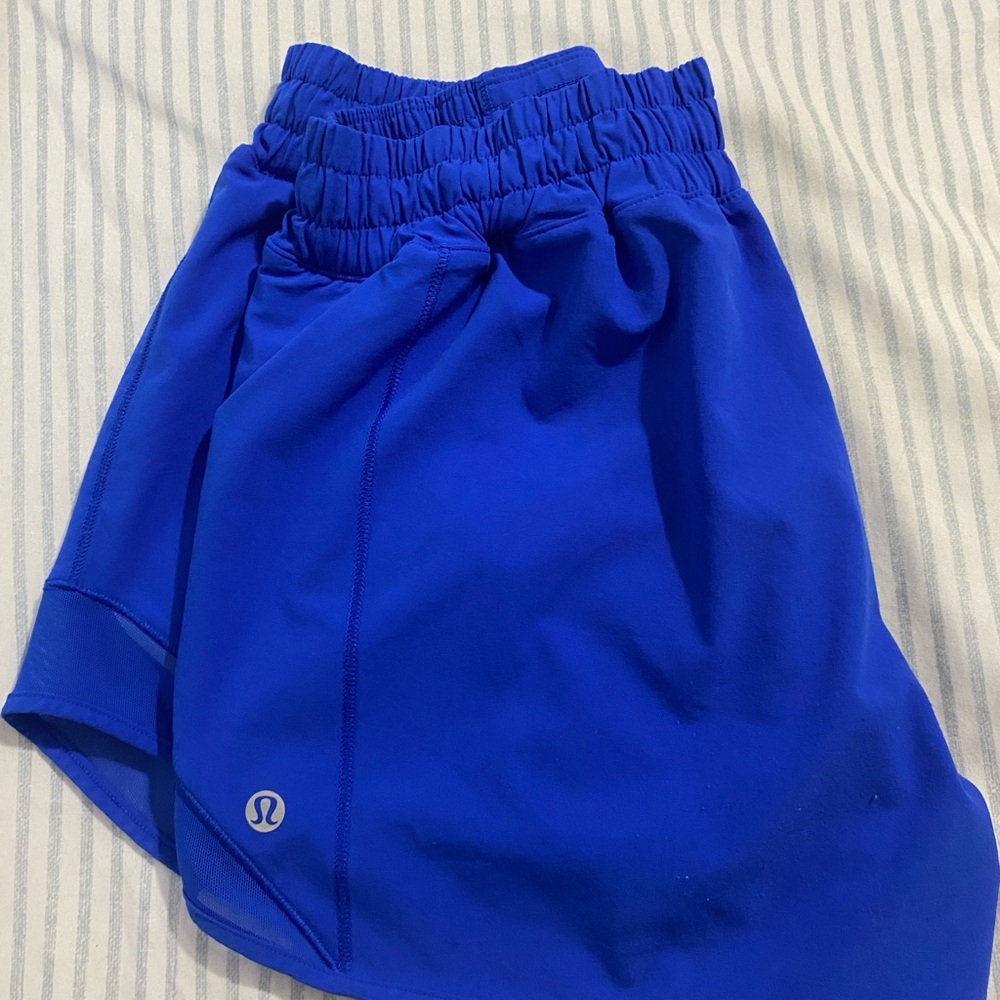 Lululemon Women's Royal Blue Shorts
